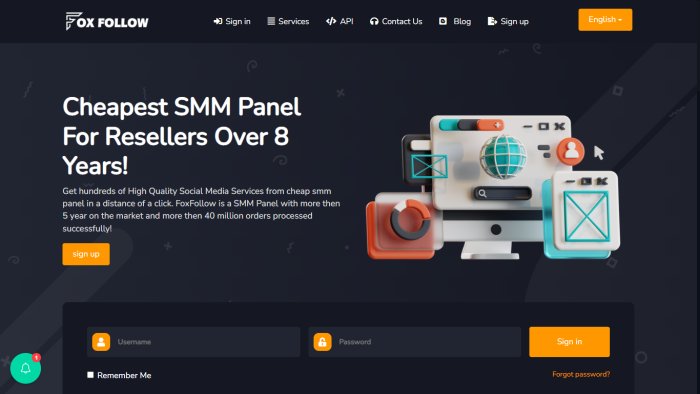 FoxFollow – PerfectPanel SMMPANEL SCRIPT
